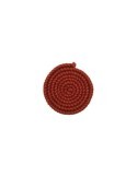 Crepe de lana 0,50m. rojo anaranjado 012