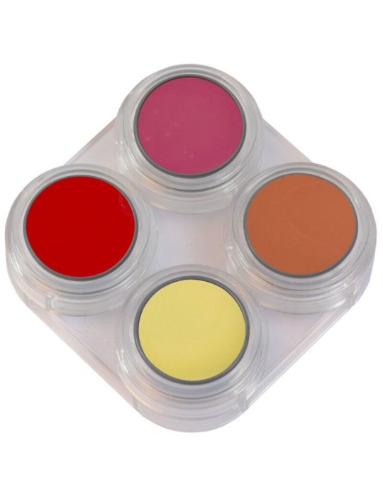 Paleta labiales 4 colores mate