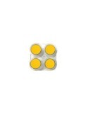 Maquillaje al agua 2,5ml amarillo 203 x4 unidades
