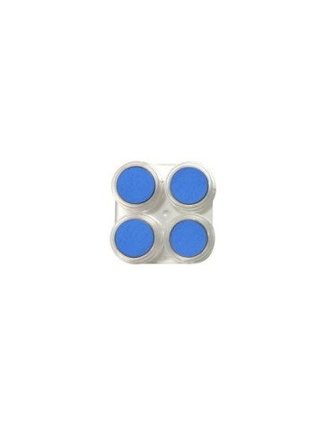 Maquillaje al agua 2,5ml azul 303 x4 unidades