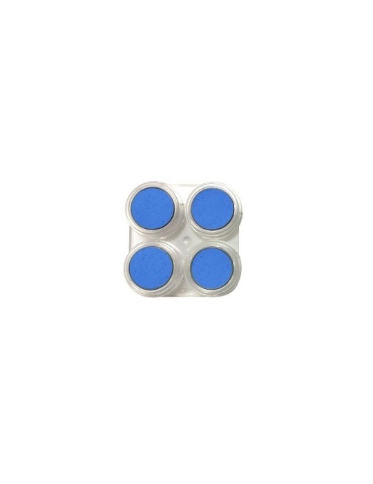 Maquillaje al agua 2,5ml azul 303 x4 unidades