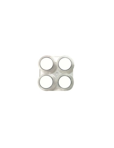 Maquillaje al agua 2,5ml blanco 001 x4 unidades