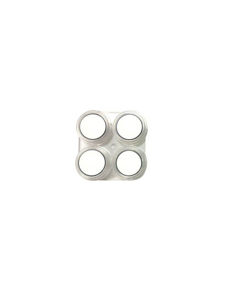 Maquillaje al agua 2,5ml blanco 001 x4 unidades