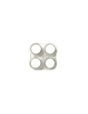 Maquillaje al agua 2,5ml blanco 001 x4 unidades