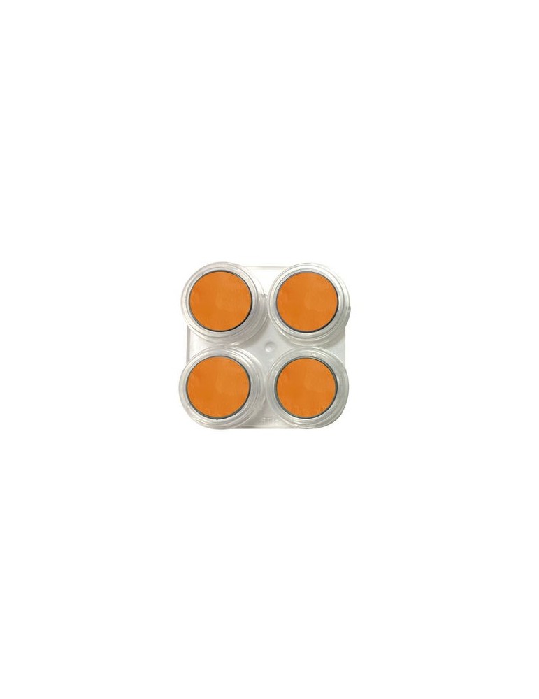 Maquillaje al agua 2,5ml naranja 509 x4 unidades