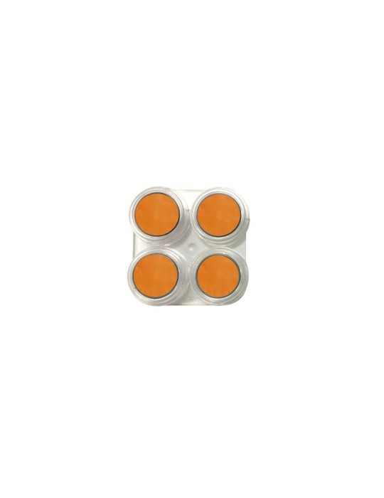Maquillaje al agua 2,5ml naranja 509 x4 unidades