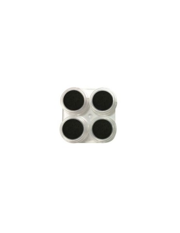 Maquillaje al agua 2,5ml negro 101 x4 unidades