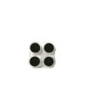 Maquillaje al agua 2,5ml negro 101 x4 unidades