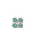 Maquillaje al agua 2,5ml turquesa perlado 742 x4 unidades