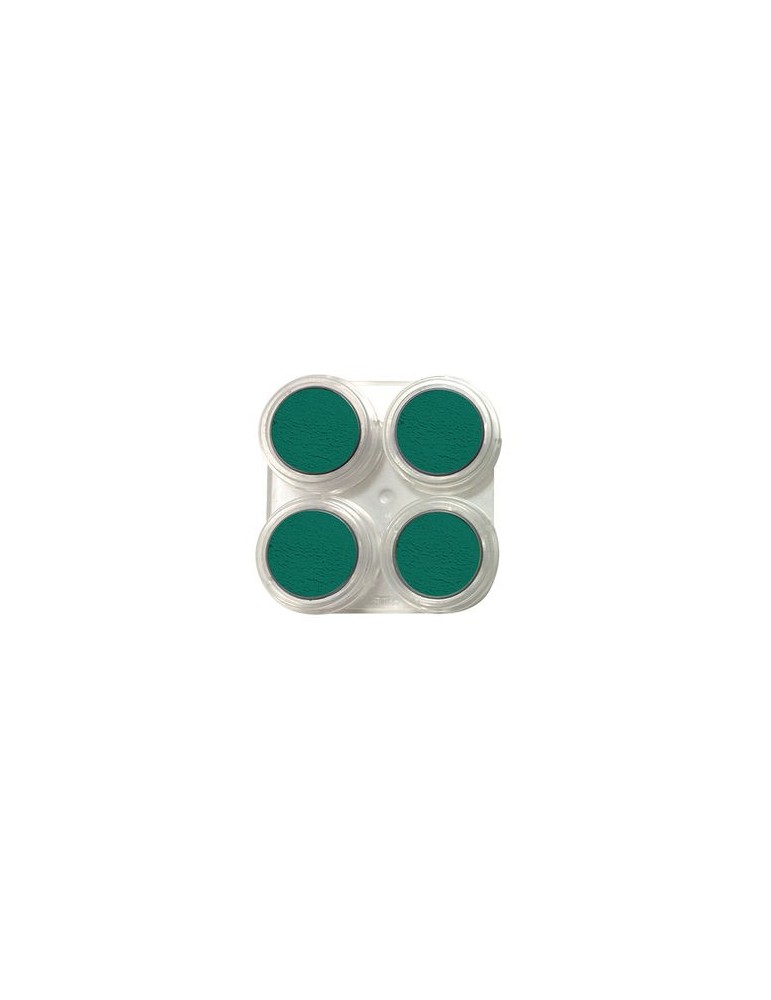 Maquillaje al agua 2,5ml verde 401 x4 unidades