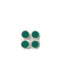 Maquillaje al agua 2,5ml verde 401 x4 unidades