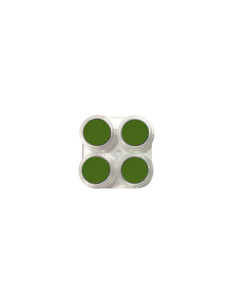 Maquillaje al agua 2,5ml verde 404 x4 unidades