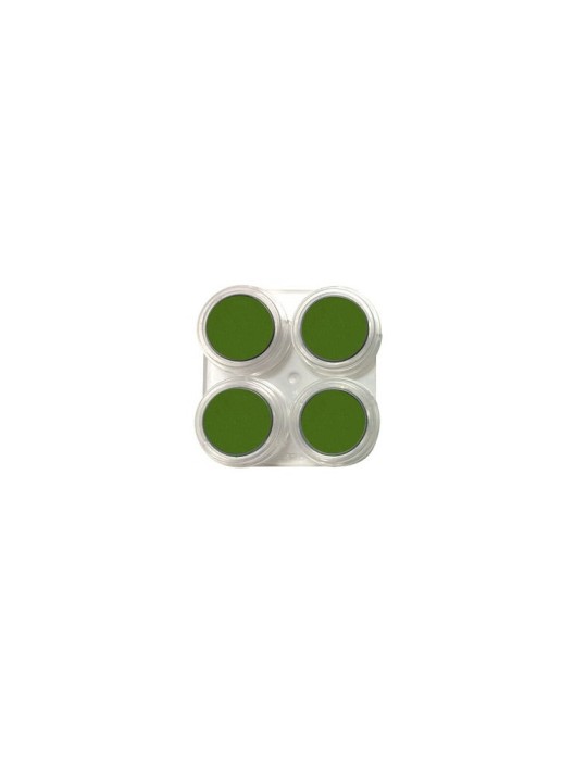 Maquillaje al agua 2,5ml verde 404 x4 unidades
