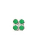 Maquillaje al agua 2,5ml verde 407 x4 unidades