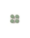 Maquillaje al agua 2,5ml verde perlado 745 x4 unidades