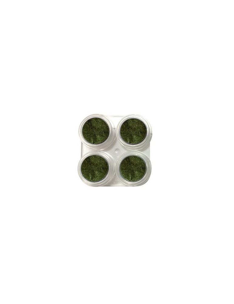 Maquillaje al agua metálico 2,5ml 704 verde x4 unidades