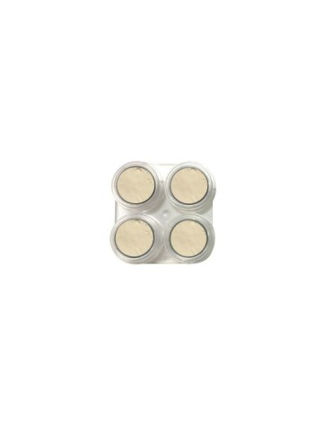 Maquillaje al agua fluor 2,5ml 010 blanco x4 unidades