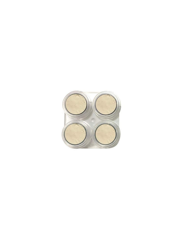 Maquillaje al agua fluor 2,5ml 010 blanco x4 unidades