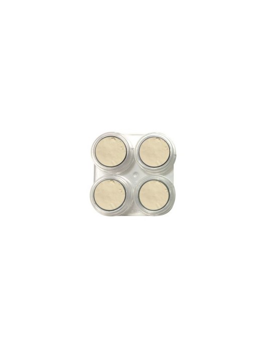 Maquillaje al agua fluor 2,5ml 010 blanco x4 unidades