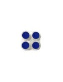 Maquillaje al agua fluor 2,5ml 330 azul x4 unidades