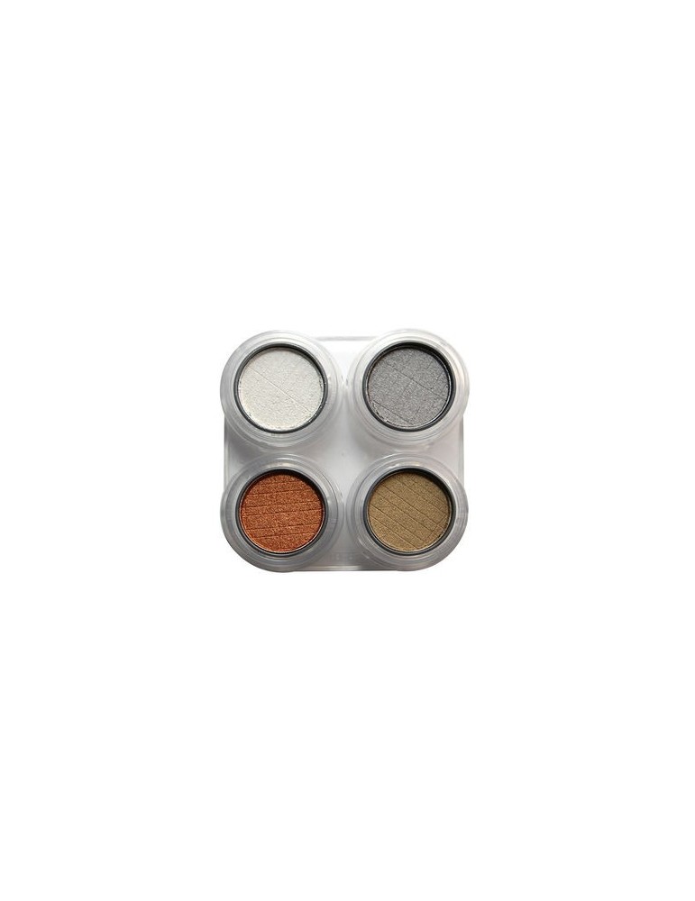 Paleta de sombras perladas basix