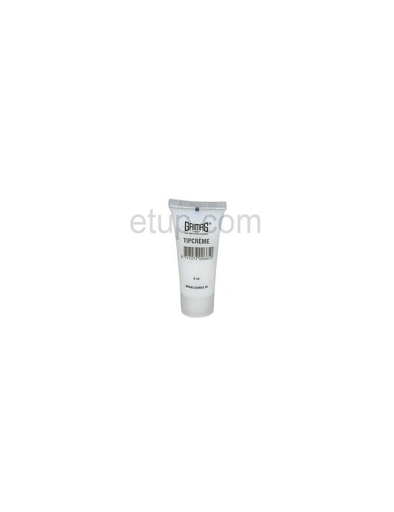 Purpurina en gel (tipcreme) 8ml blanca- azul 03