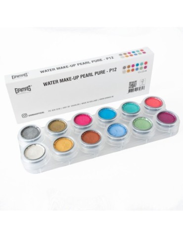 Paleta maquillaje al agua p12