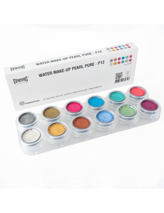 Paleta maquillaje al agua p12