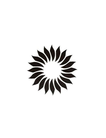 Plantilla p154 flor sol