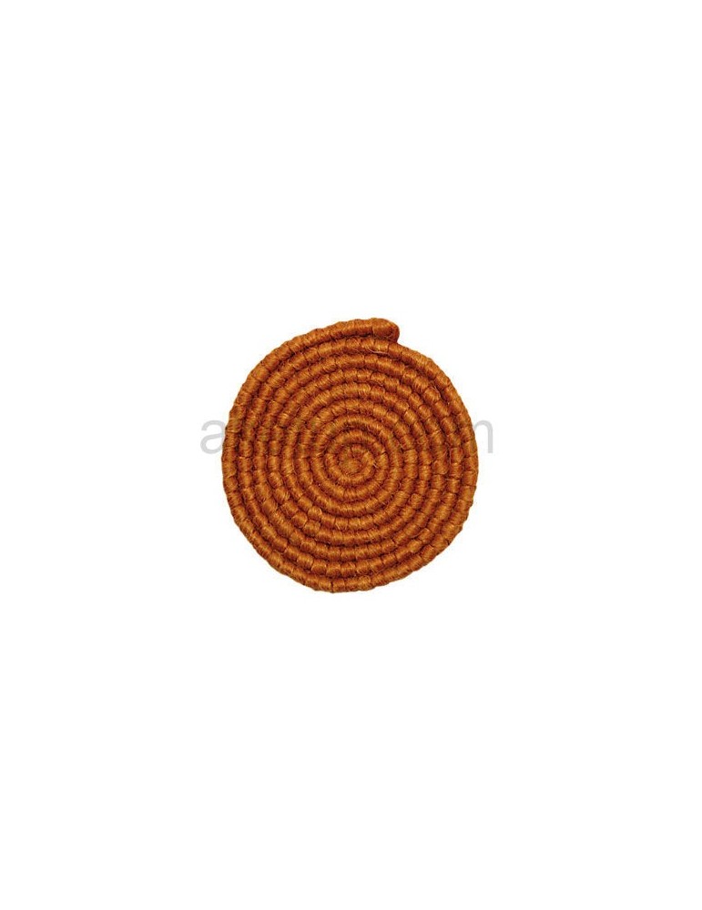 Crepe de lana 0,50m. naranja 022